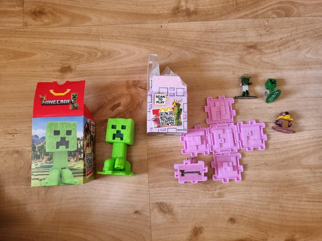 Minecraft figuren pakket, Ophalen of Verzenden, Nieuw