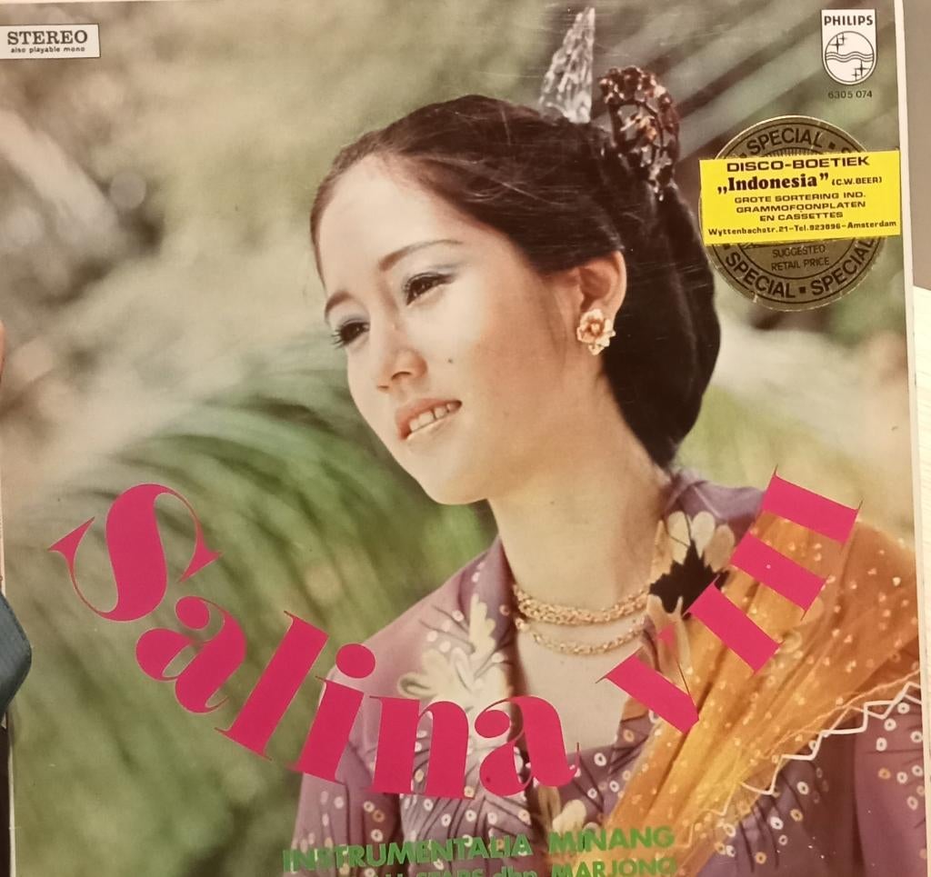 Salina - Salina VIII Istrumentalia Minang, Cd's en Dvd's, Vinyl | Wereldmuziek, Verzenden, Gebruikt, 12 inch, Aziatisch
