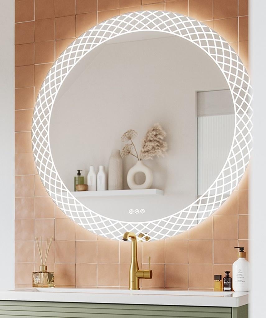 Spiegels en spiegelkasten, Huis en Inrichting, Woonaccessoires | Spiegels, Ophalen, Nieuw, 100 tot 125 cm, Minder dan 100 cm