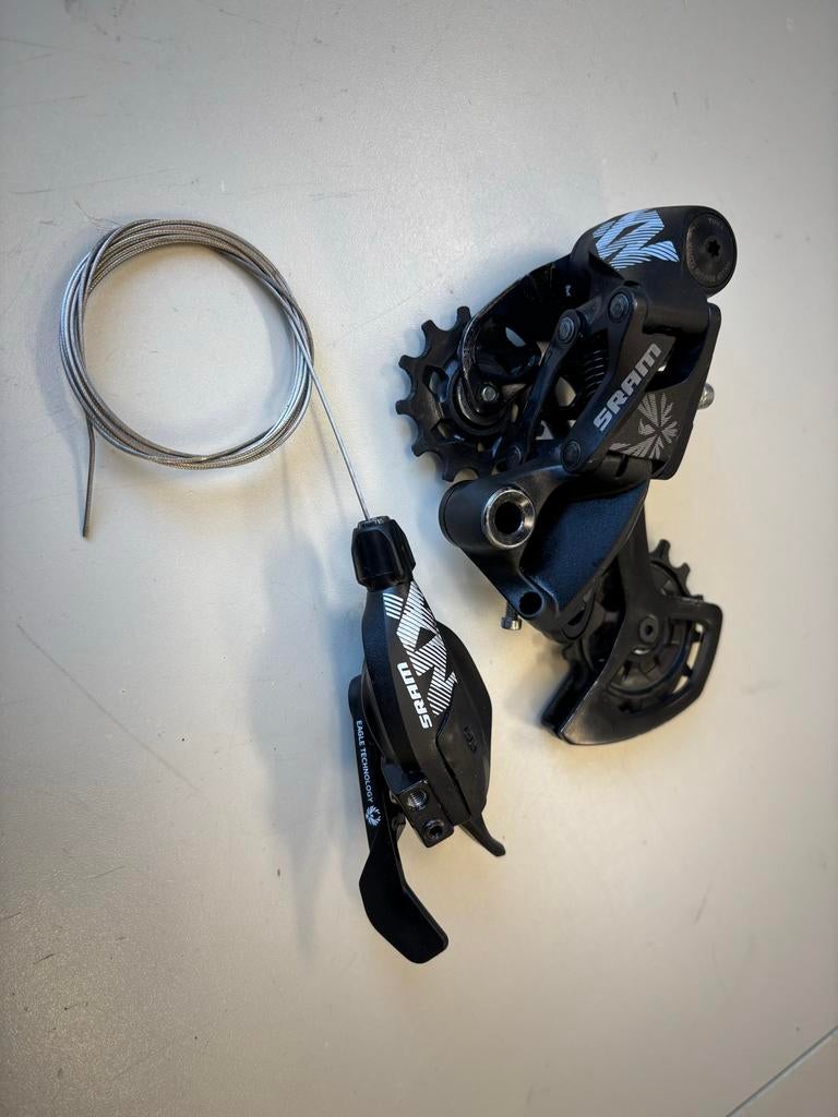 SRAM NX Eagle 12-speed Derailleur en Shifter, Gebruikt, Overige materialen, Ophalen of Verzenden, Derailleur of Ketting