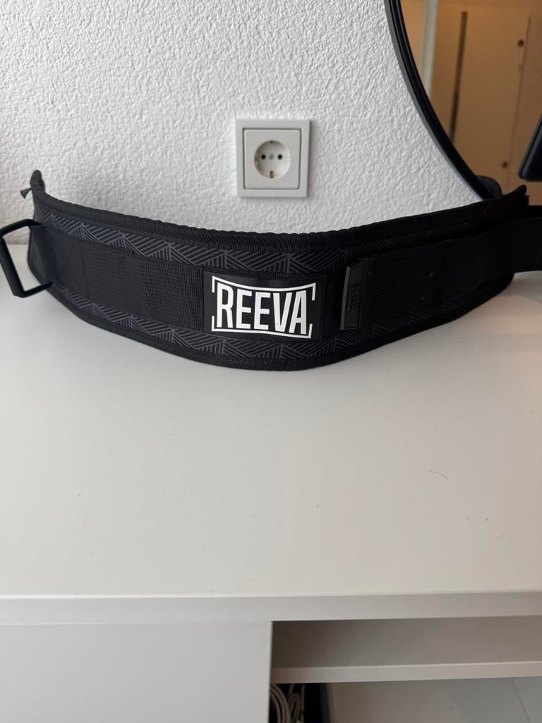 Reeva Lifting Belt maat XS halterriem, Sport en Fitness, Fitnessmaterialen, Ophalen of Verzenden, Zo goed als nieuw, Benen, Halterriem