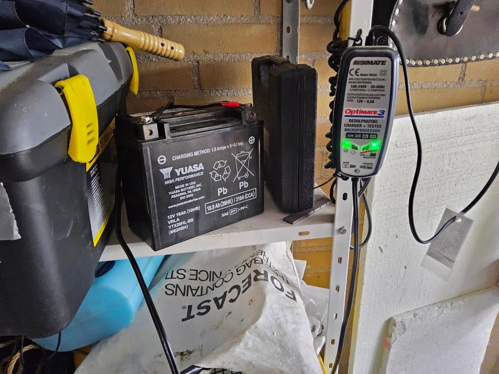 Accu Softail harley davidson  van Fatboy, Motoren, Onderdelen | Harley-Davidson, Ophalen, Gebruikt