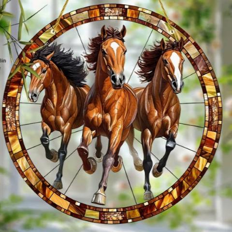 Raamhanger Paarden, Tuin en Terras, Ophalen of Verzenden, Nieuw