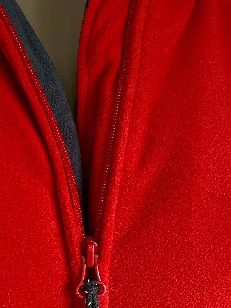 J82 Trail maat 44=L fleece vest jack jasje rood, Trail, Maat 42/44 (L), Ophalen of Verzenden, Zo goed als nieuw