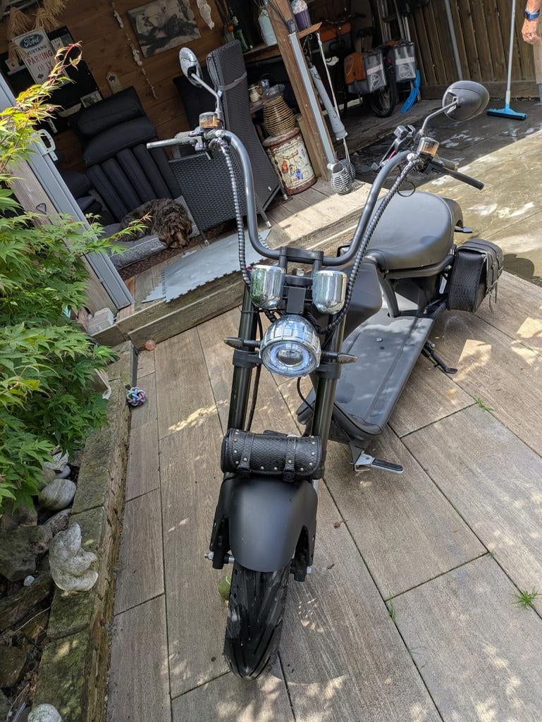 E-Chopper Mangosteen M1 (2020) - Zeer nette staat!, Fietsen en Brommers, Snorfietsen en Snorscooters, Ophalen