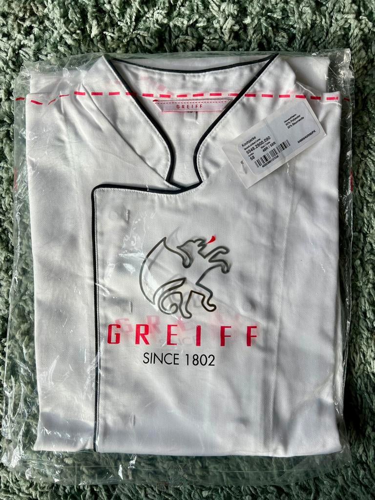 Nieuwe Witte Koksbuis maat 58, Kleding | Heren, Ophalen of Verzenden, Nieuw