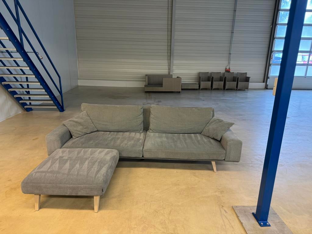 Passe Partout moderne bank. GEREINIGD &GRATIS BEZORGING, Ophalen of Verzenden, Gebruikt, Stof, Modern