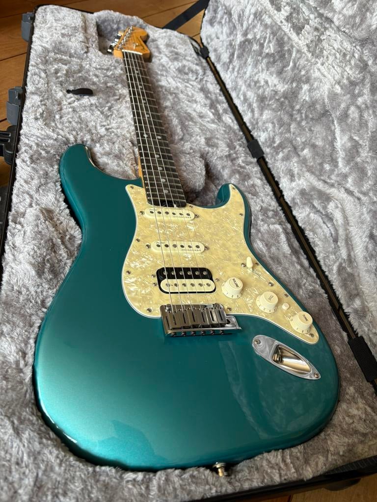 Prachtige Fender American Elite Stratocaster HSS Shawbucker, Ophalen of Verzenden, Zo goed als nieuw, Solid body, Fender