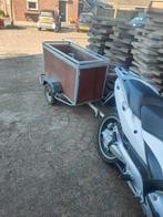 Compacte motoraanhanger voor achter de motor, Ophalen, Gebruikt