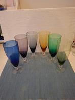 Carnaval - Kristalunie Maastricht - K 21 -  6 bierglazen, Ophalen of Verzenden