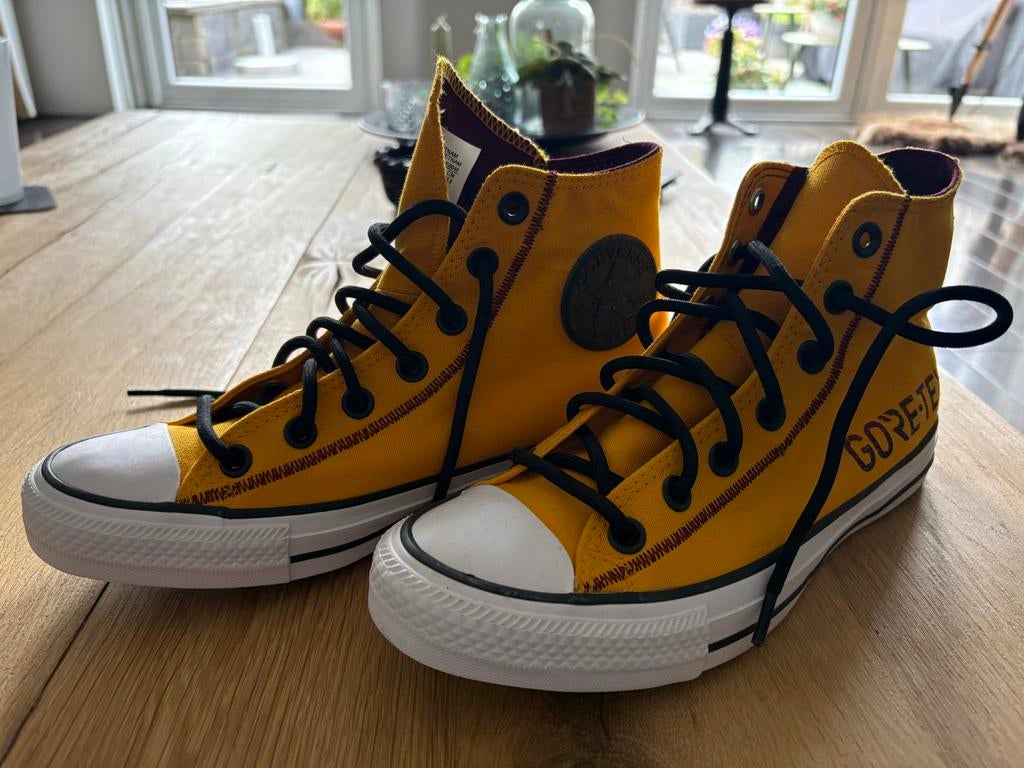 Converse Gore-Tex Sneakers Maat 38 Geel, Ophalen of Verzenden, Zo goed als nieuw, Geel, Sneakers of Gympen