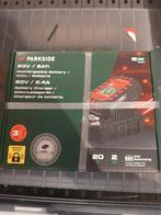 Parkside 20V / 2Ah Accu en 2.4A Oplader Set, Ophalen of Verzenden, Nieuw
