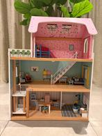 Groot Poppenhuis met Meubels en Accessoires, Verzamelen, Ophalen, Gebruikt, Poppenhuis