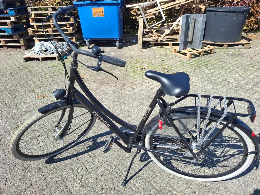 Cortina U1 Damesfiets 28 inch - Zo goed als nieuw, Fietsen en Brommers, Versnellingen, Zo goed als nieuw, Trommelrem, Ophalen