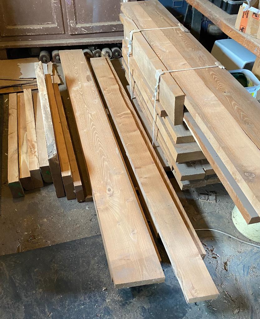 Acacia houtenbalken, Ophalen, 25 tot 50 mm, Nieuw, Balk