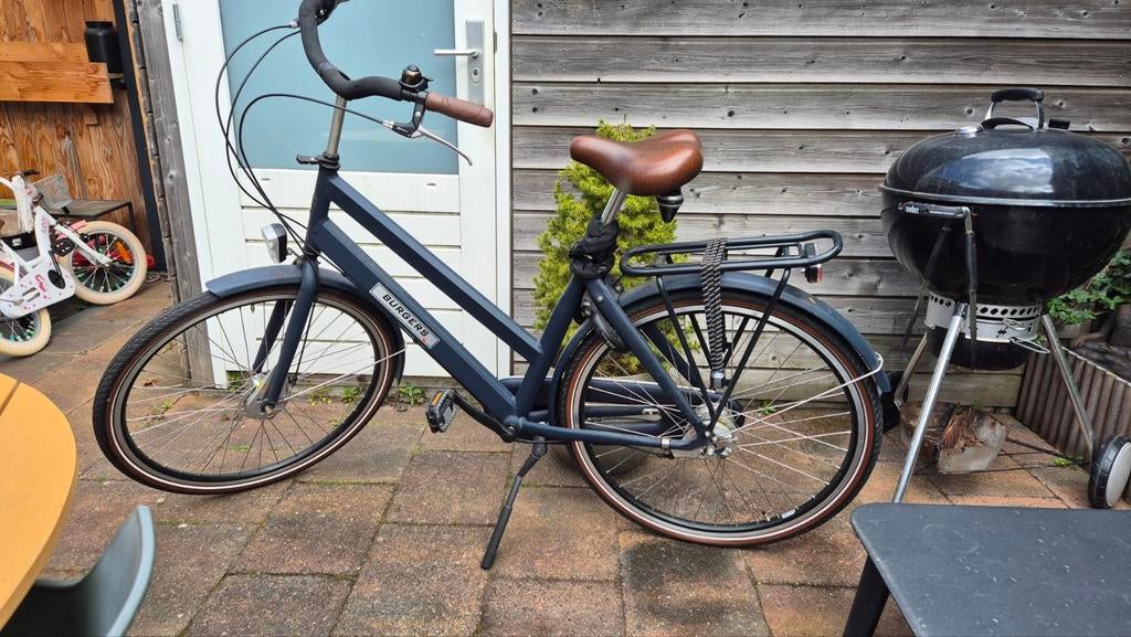 Burgers damesfiets met 7 versnellingen, Ophalen