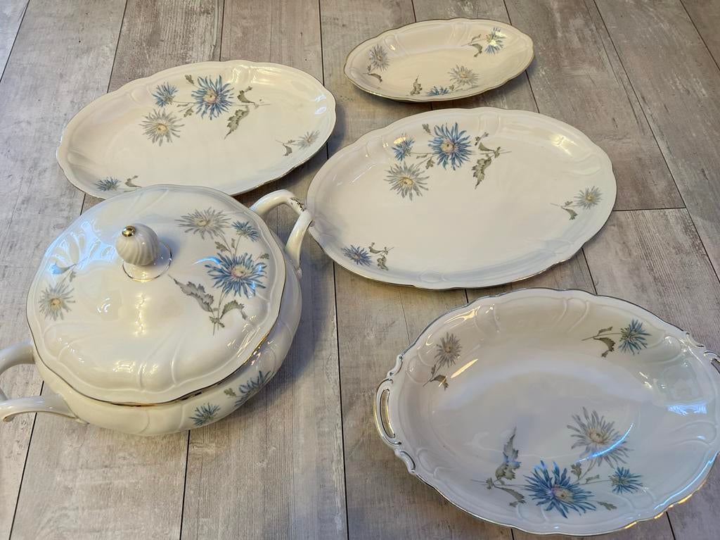 Hutschenreuther Abt. Paul Muller Bavaria Servies Werdenfels, Antiek en Kunst, Ophalen of Verzenden