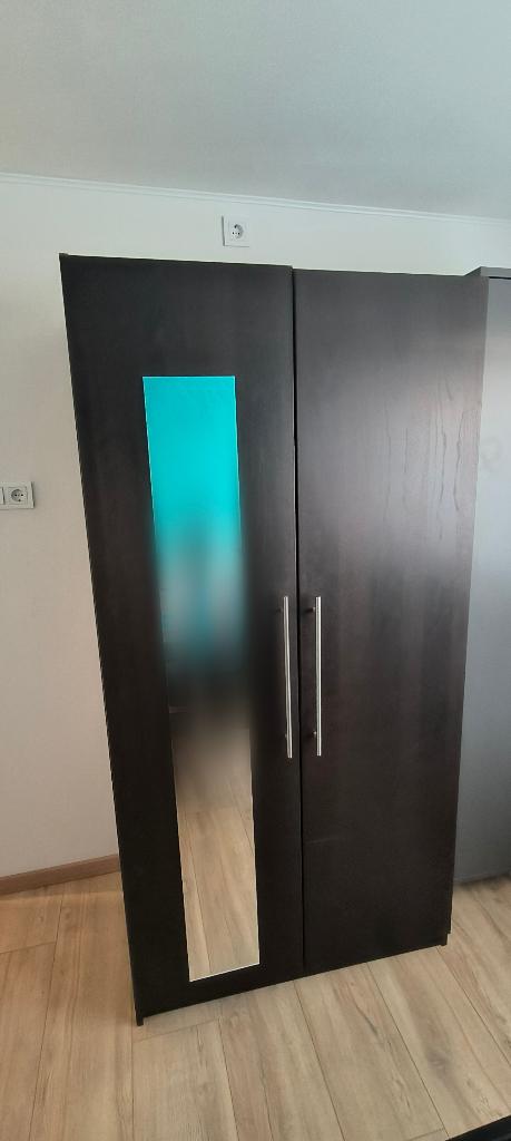 pax kast met spiegel, Huis en Inrichting, Ophalen, Gebruikt, Overige materialen, Met deur(en)