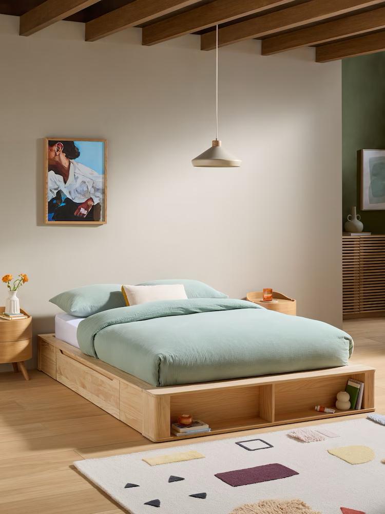 Made-com Kano bed 160x200 [ophalen in Sittard], Ophalen, Tweepersoons, Zo goed als nieuw, 200 cm