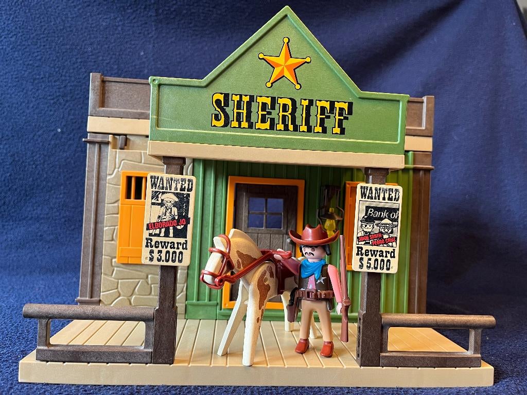 Playmobil Sheriff, Kinderen en Baby's, Speelgoed | Playmobil, Ophalen of Verzenden, Gebruikt, Complete set