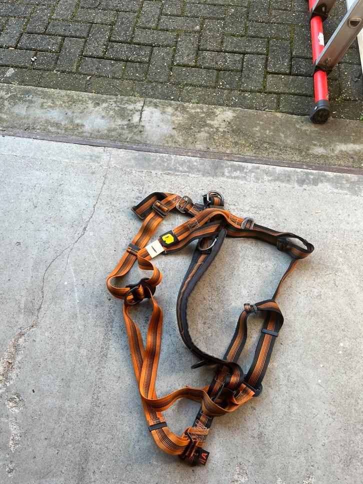 Complete partij valbeveiliging & veiligheidsharnassen + meer, Doe-het-zelf en Verbouw, Veiligheidskleding, Gebruikt, Ophalen