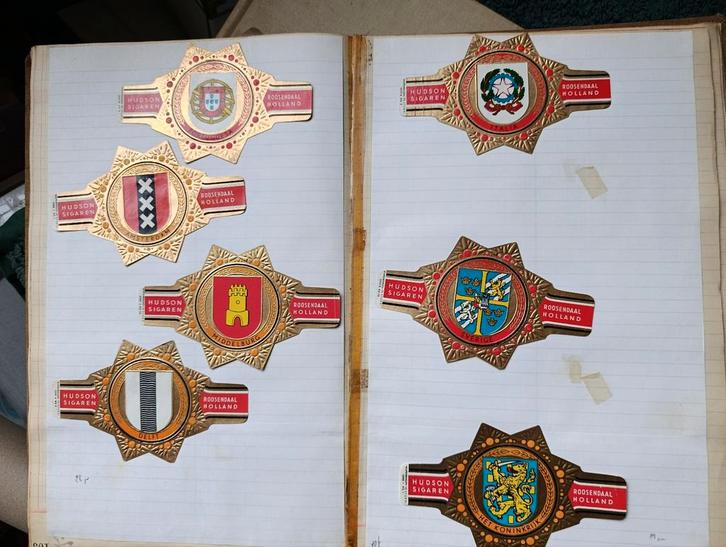 Jaren '70 Belgische Sigarenbanden Collectie, Verzamelen, Overige Verzamelen, Gebruikt, Ophalen of Verzenden