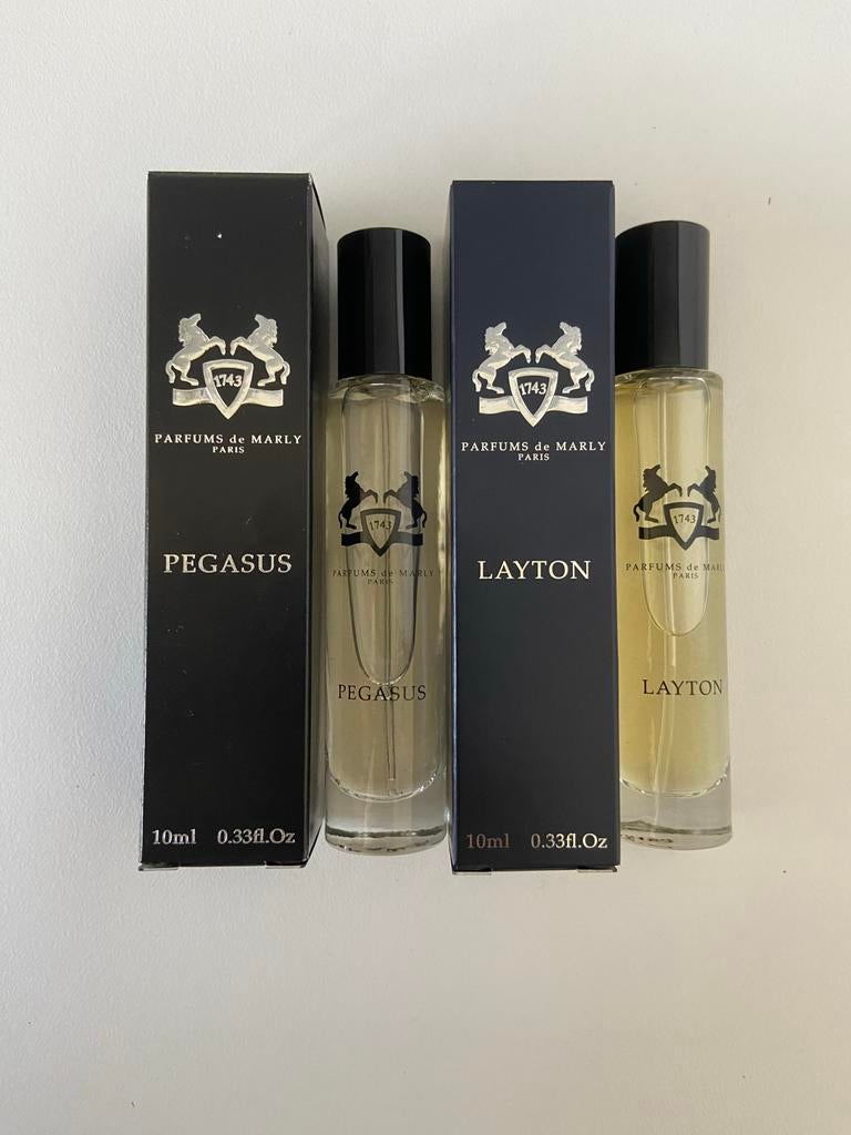 Parfums de Marly Layton en Pegasus travel sprays 10ml, Verzenden, Nieuw