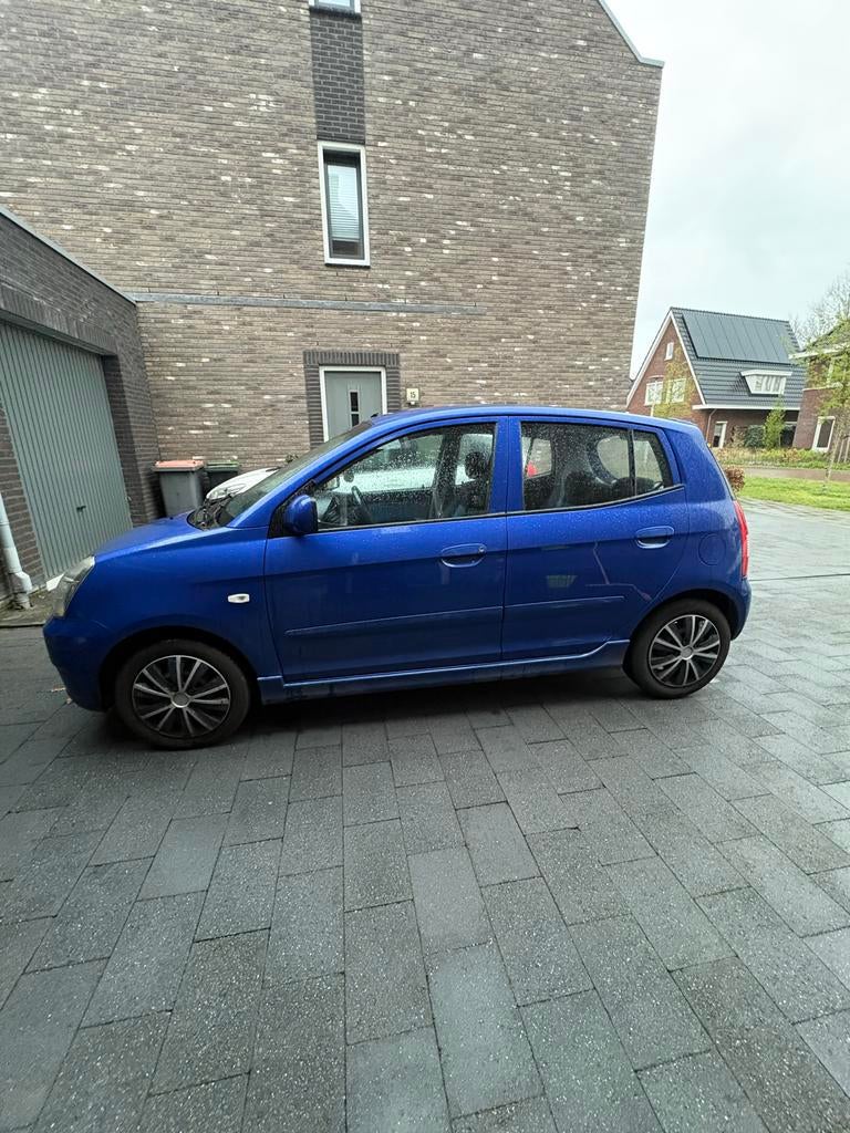 Kia Picanto 1.1 48KW 2007 Blauw, Auto's, Kia, 4 cilinders, Handgeschakeld, 19 km/l, Particulier