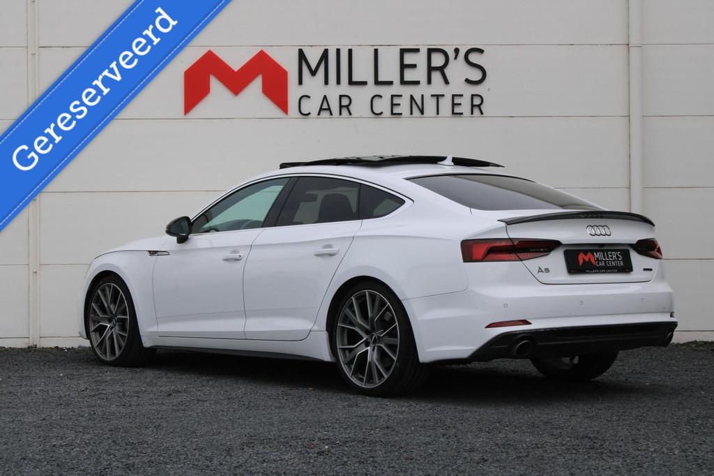Audi A5 Sportback 45 TFSI quattro BOMVOL PANORAMA HUD 245 PK, Auto's, Automaat, 15 km/l, Gebruikt, 4 cilinders