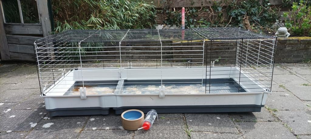 Groot konijnenhok 1.40m lang, 60 cm breed, Dieren en Toebehoren, Knaagdieren en Konijnen | Hokken en Kooien, Ophalen