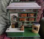 Vintage winkeltje speelgoedwinkel kruidenier hout Miekje, Poppenhuis, ., Ophalen of Verzenden, .