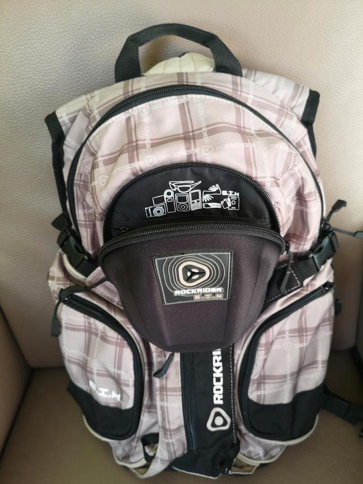 Rockrider rugzak - Ideaal voor op de fiets of met skiën, Sieraden, Tassen en Uiterlijk, Tassen | Rugtassen, Gebruikt, Overige merken
