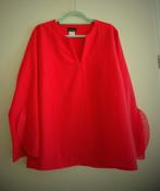 Nieuw: Aparte Amy Vermont blouse tuniek warm-rood mt 44, Maat 42/44 (L), Nieuw, Ophalen of Verzenden, Amy Vermont