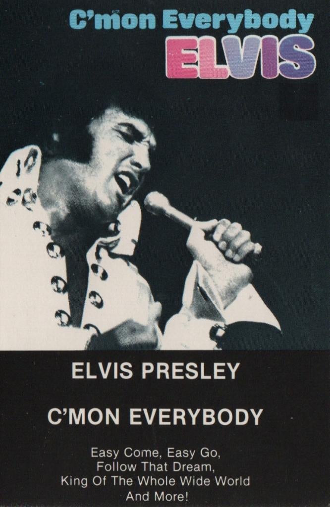 Cassettebandje Elvis Presley – C'mon Everybody, Cd's en Dvd's, Cassettebandjes, Ophalen of Verzenden, Gebruikt, Pop, 1 bandje