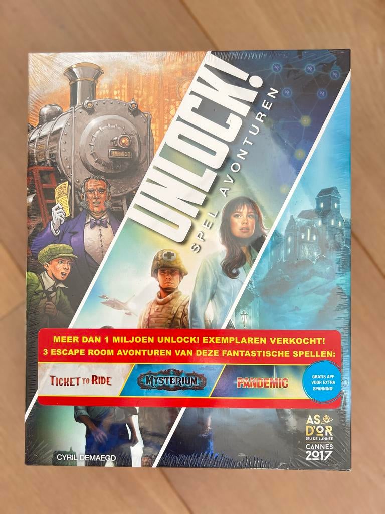 Unlock! Spel Avonturen nieuw in seal, Een of twee spelers, Ophalen of Verzenden, Nieuw