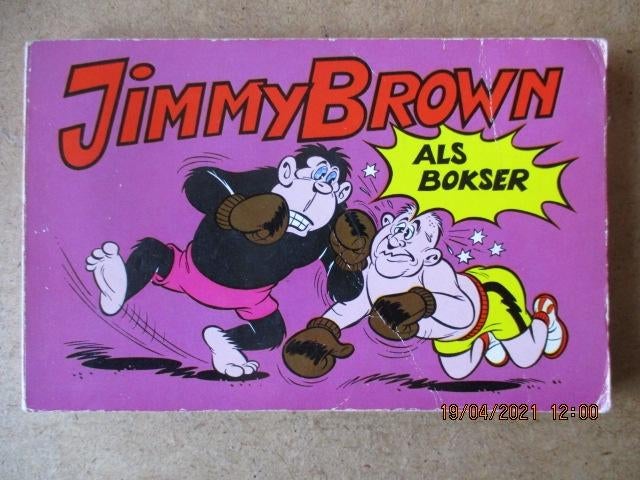 adv1464 jimmy brown oblong 3, Eén stripboek, Ophalen, Gelezen