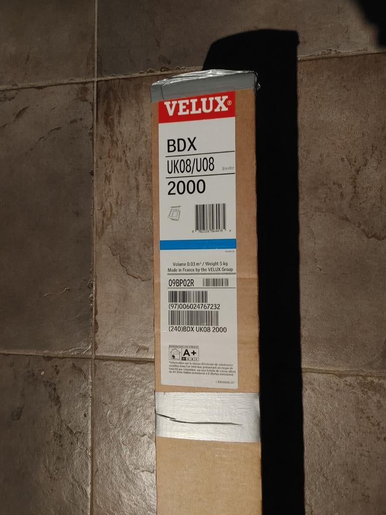 Velux BDX UK08 nieuw, Ophalen of Verzenden, Nieuw, Dakraam