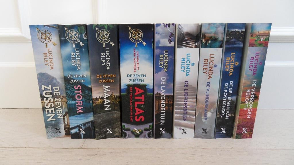 9x Lucina Riley : De zeven zussen / De verborgen belofte / A, Ophalen of Verzenden, Gelezen, Lucinda Riley