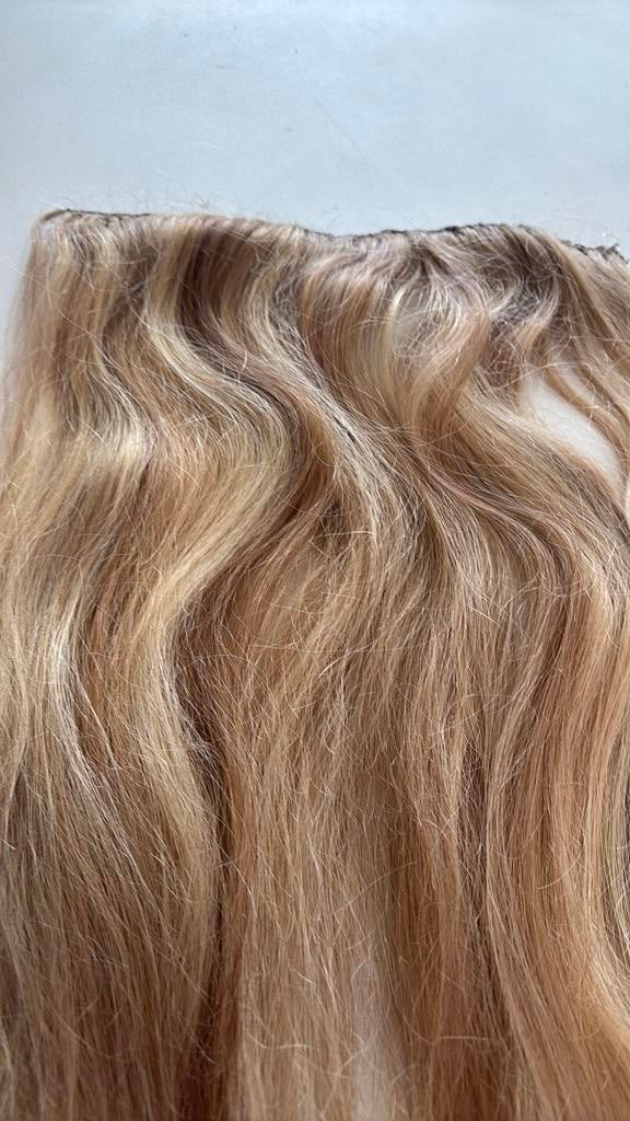 Weave extensions echt haar human, Ophalen of Verzenden, Zo goed als nieuw, Pruik of Haarverlenging
