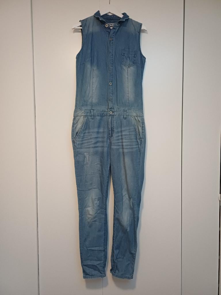 Jumpsuit van denim, Kleding | Dames, Jumpsuits, Maat 38/40 (M), Only.M., Blauw, Nieuw