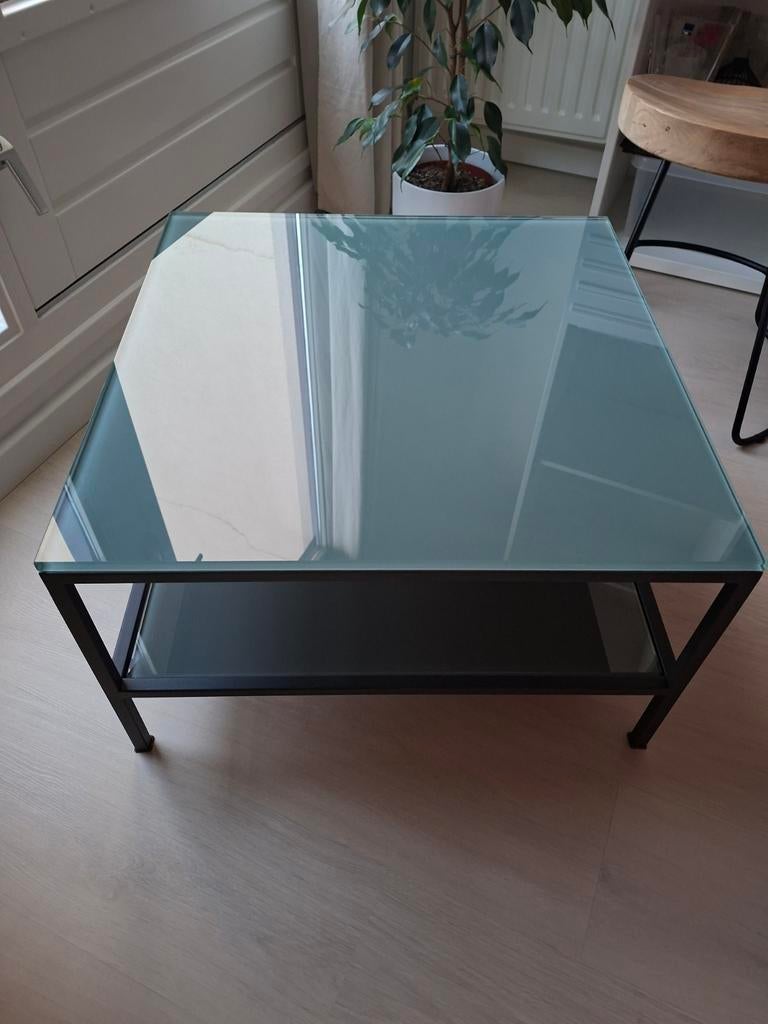 Montel bijzettafel/salontafel, Ophalen, 50 tot 100 cm, Vierkant, 50 tot 100 cm