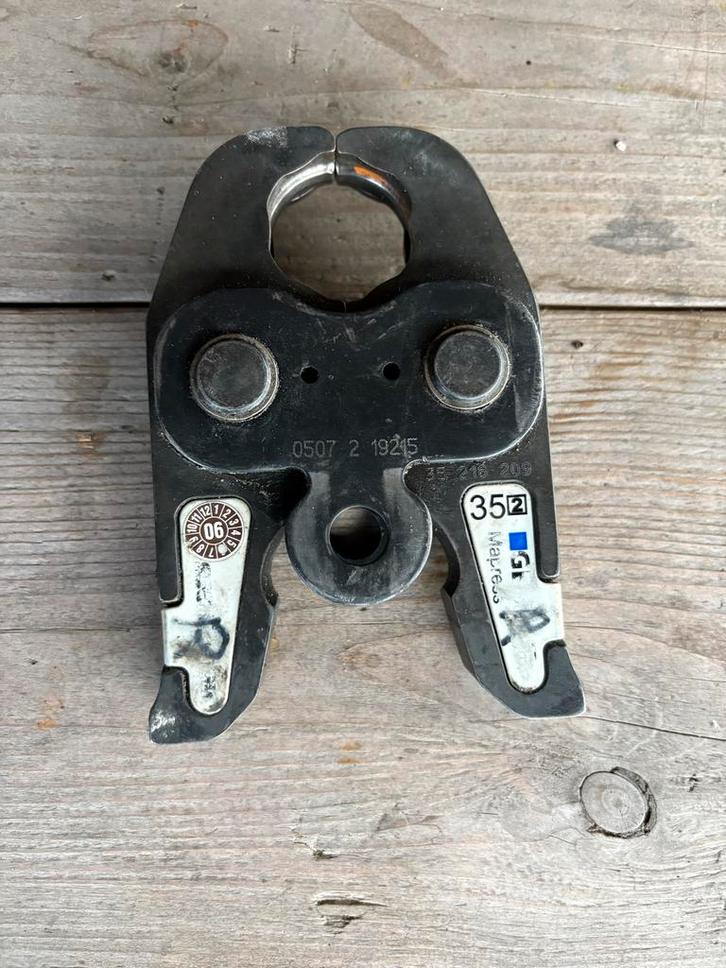 Persbek 35 mm voor Mapress, Doe-het-zelf en Verbouw, Gereedschap | Handgereedschap, Gebruikt, Ophalen of Verzenden