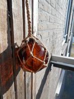 vintage glazen visnet drijver, Ophalen of Verzenden, Gebruikt