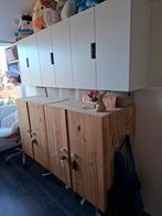 IKEA Ivar en Stuva kasten/hangkasten, Ophalen, Met deur(en), Gebruikt, 150 tot 200 cm
