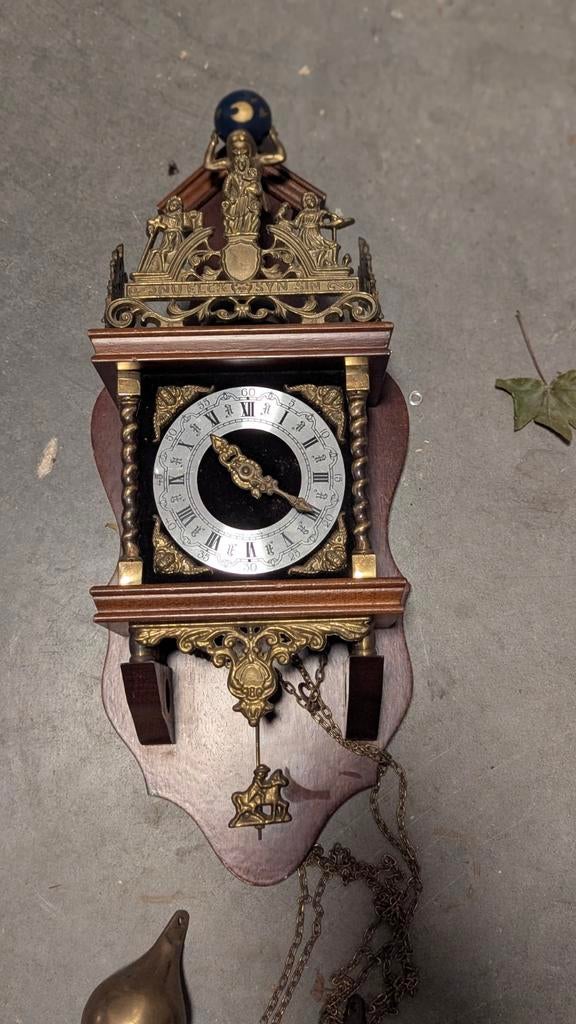 Antieke Friese Klok - Prachtig Decoratief Stuk, Antiek en Kunst, Ophalen of Verzenden