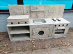 Nieuw leuke stevige speelkeuken/modderkeuken steigerhout