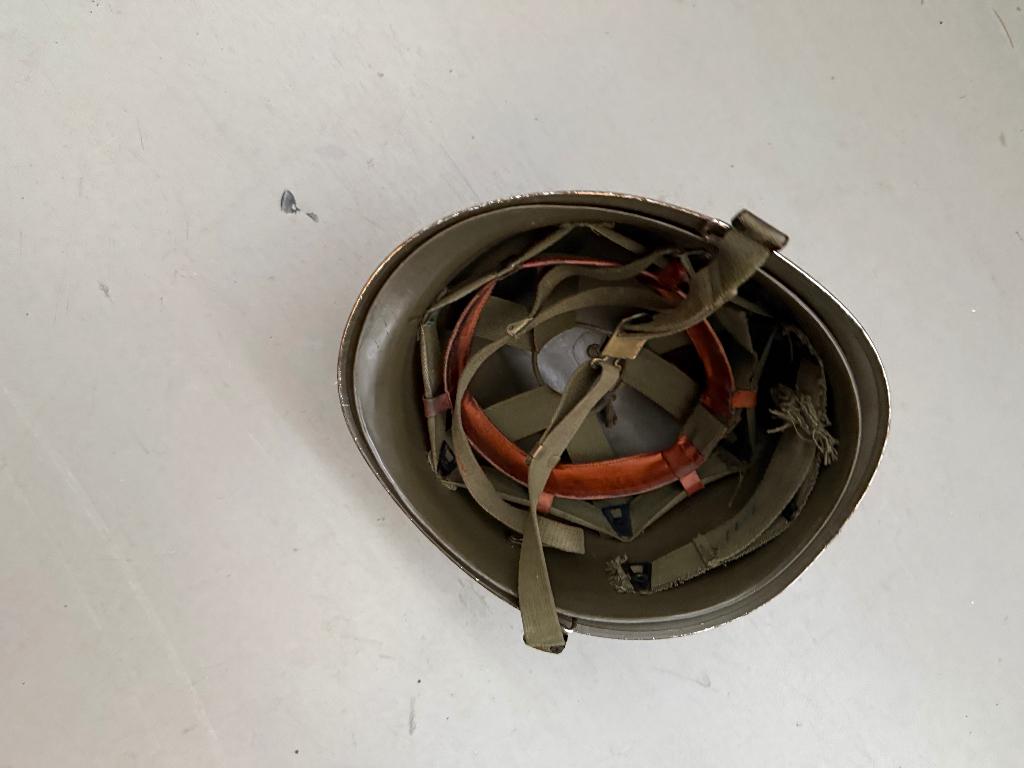 Militaire helm nl leger, Ophalen of Verzenden, Landmacht, Nederland, Helm of Baret