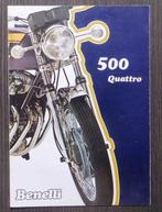 Folder Benelli 500 Quattro - 1974 (1e Ned. folder) - 6 blz, Verzenden, Overige merken