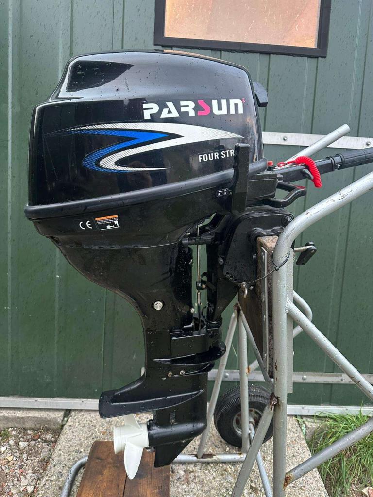 Parsun 9.8 pk 4-takt 2020 kortstaart buitenboordmotor, Watersport en Boten, 10 tot 30 pk, Gebruikt, Viertaktmotor, Niet ingevuld