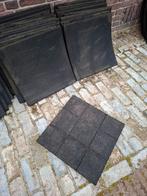 Rubber tegels speeltegels zwart 5050 58 stuks 14,5m2, Ophalen, Rubber, Overige typen